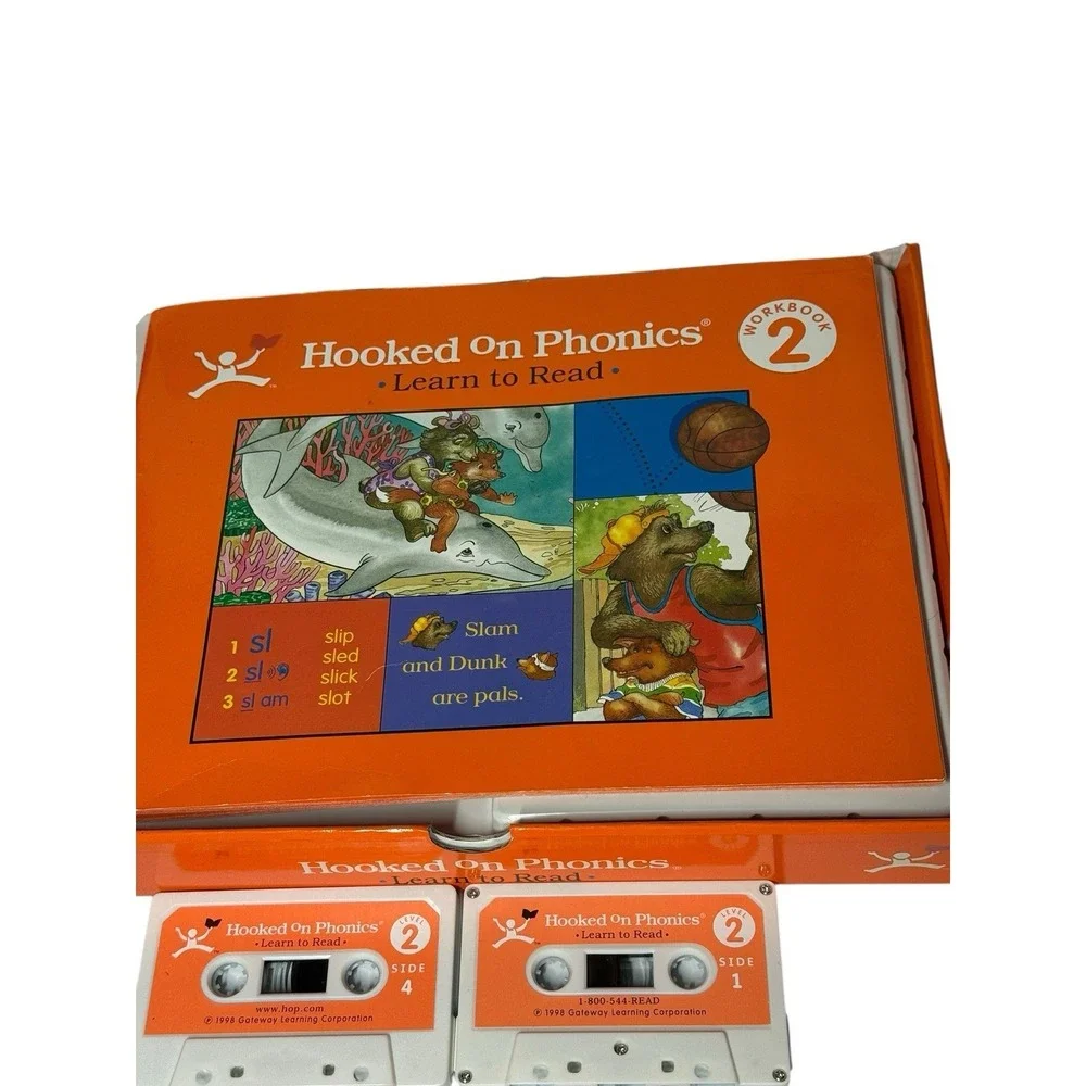Hooked On Phonics 2001 Level 2 Learn To‎ Read System Homeschool
